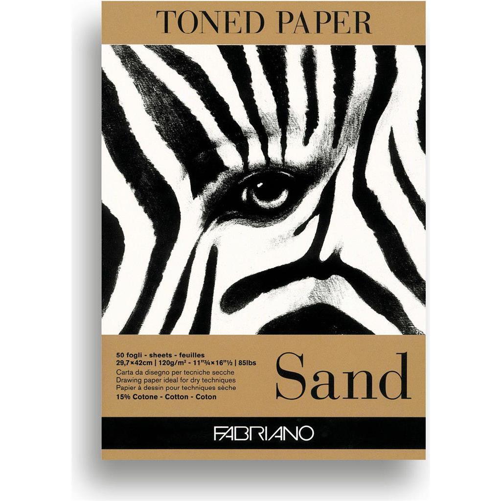 BLOK FABRIANO TONIRANI PAPIR A3 50L 120 GR BOJA PIJESKA 19100498