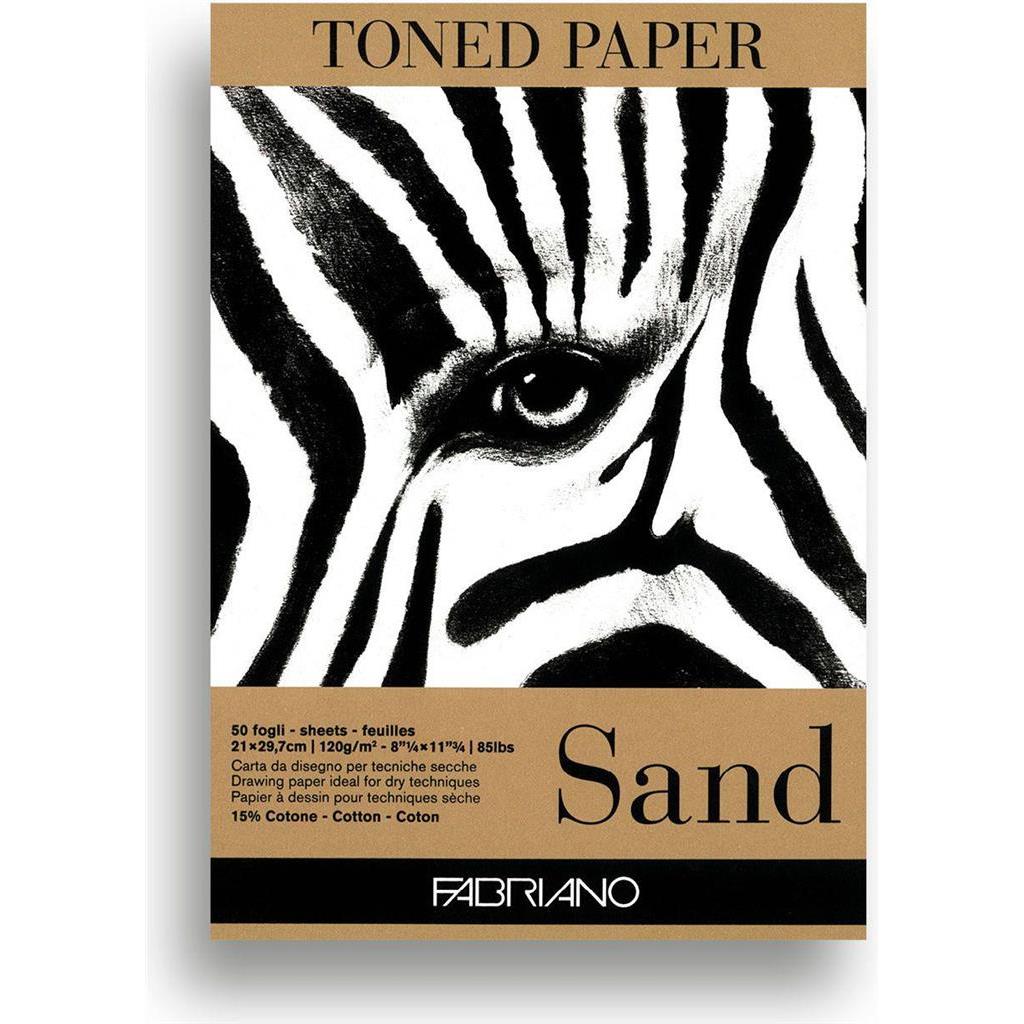 BLOK FABRIANO TONIRANI PAPIR A4 50L 120GR BOJA PIJESKA 19100496