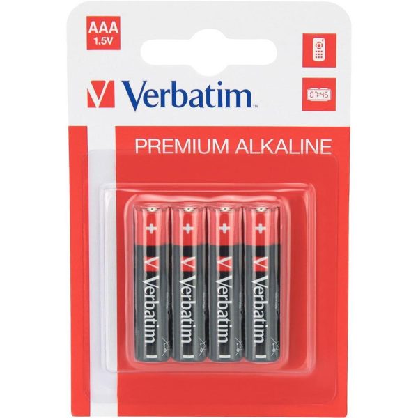 BATERIJE VERBATIM #49920-46 ALKALNE AAA 1,5V 4K