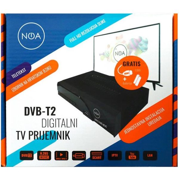 NOA DVB-T2 DIGITALNI ZEMALJSKI PRIJEMNIK