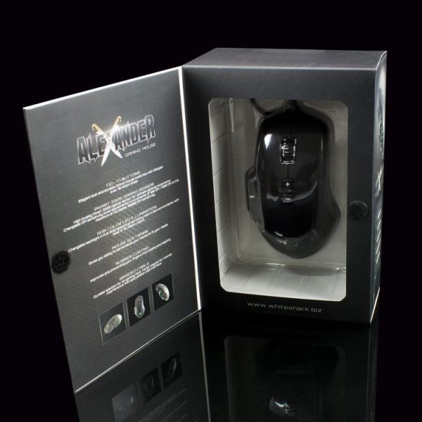 Gaming miš White Shark GM-1802 ALEXANDER crni 10000dpi - Slika 2
