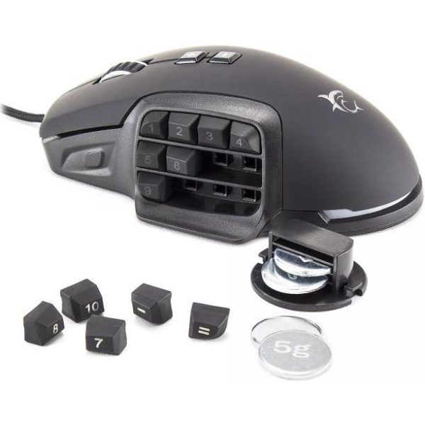 Gaming miš White Shark GM-1802 ALEXANDER crni 10000dpi - Slika 4