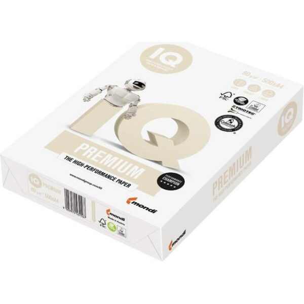 Papir ILK IQ Premium Triotec (sendvič) A4 80g pk500 Mondi, 000000191