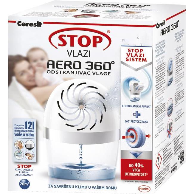 Aparat Stop vlazi Ceresit+450g tableta Aero Henkel!!