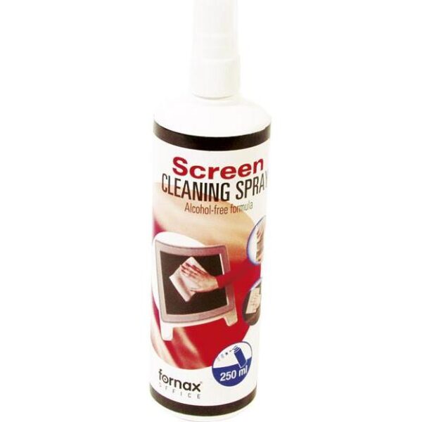 Sredstvo za čišćenje ekrana sprej 250ml Fornax, 000019193