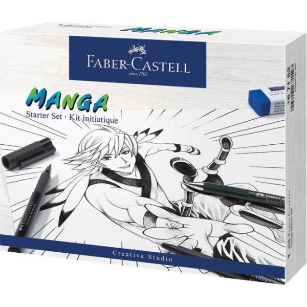 Set crtaći Manga Starter Kit Faber Castell 167152, 000043240