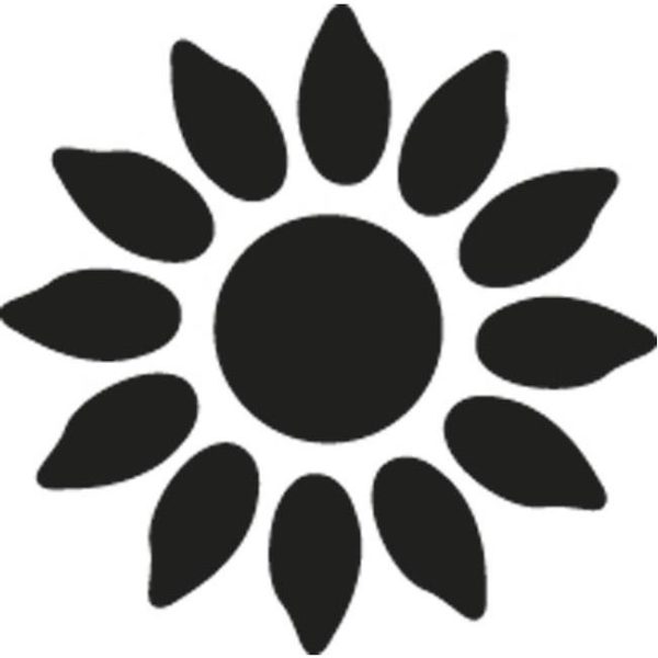 Bušač 1 rupa mala-sunce Heyda 20-36874 52 blister, 000007360