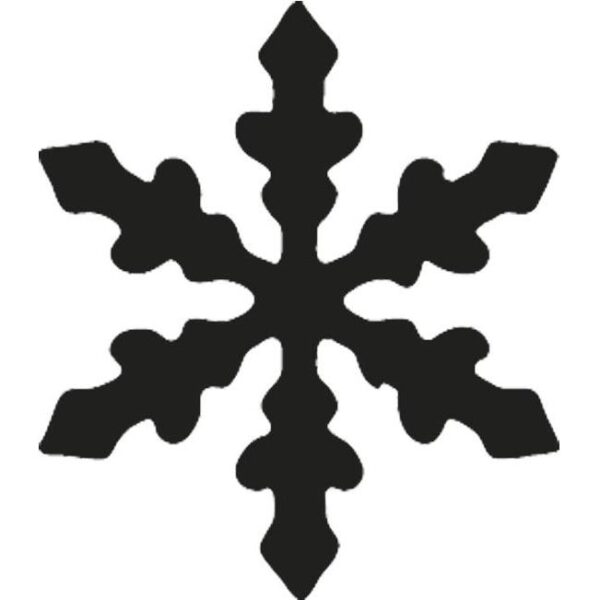 Bušač 1 rupa veća-pahulja Heyda 20-36875 13 blister, 000008076