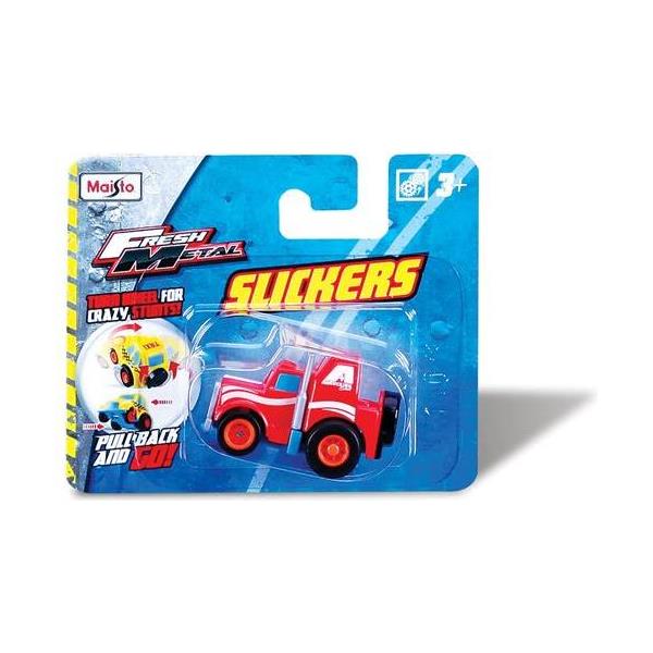 Metalni autić SLICKERS 6 cm sorto