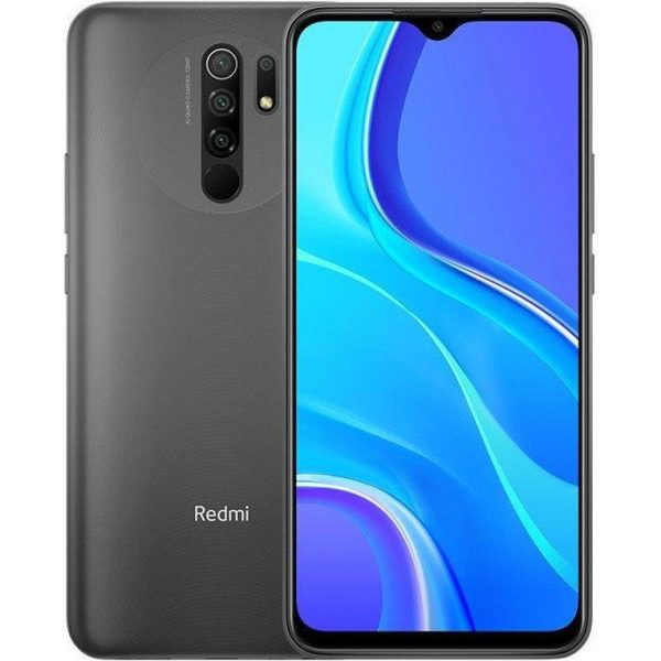 Mobitel Xiaomi Redmi 9, 6.53", 4GB, 64GB, Android 10, carbon grey