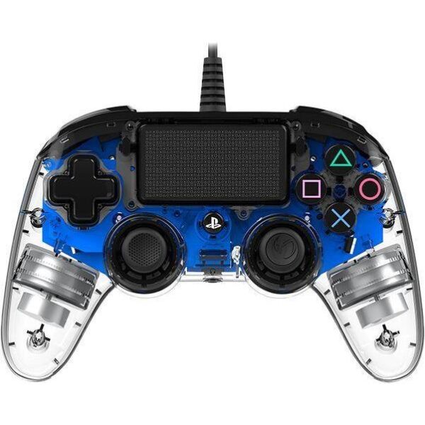 Bigben PS4 Nacon Compact Light Wired Controller prozirno-plavi, PS4OFCPADCLBLUE - Slika 2