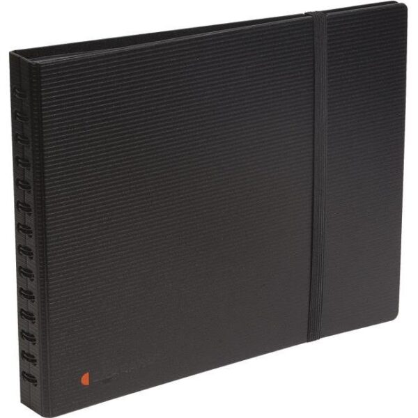 Album za vizitke 240 kartica s gumicom 25x20cm Exactive Exacompta 75134E, 000007389