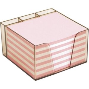 Blok kocka pvc 10x8,5x6cm s papirom u boji Elisa, 000000888