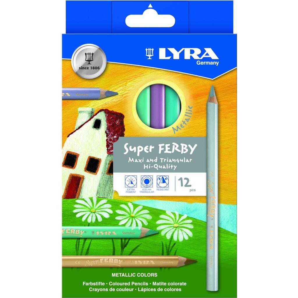 DRVENE BOJICE LYRA SUPER FERBY METALLIC 12 BOJA L3721122
