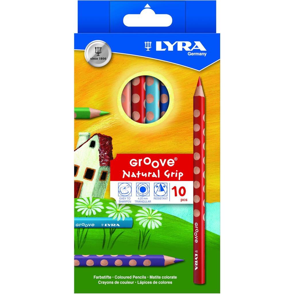 DRVENE BOJICE LYRA GROOVE 10 BOJA L3811100