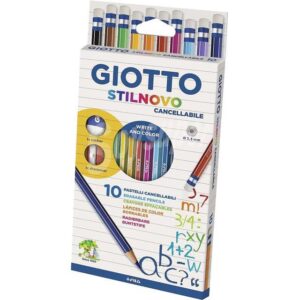 DRVENE BOJICE GIOTTO STILNOVO ERASABLE 10 BOJA 256800, 000015186