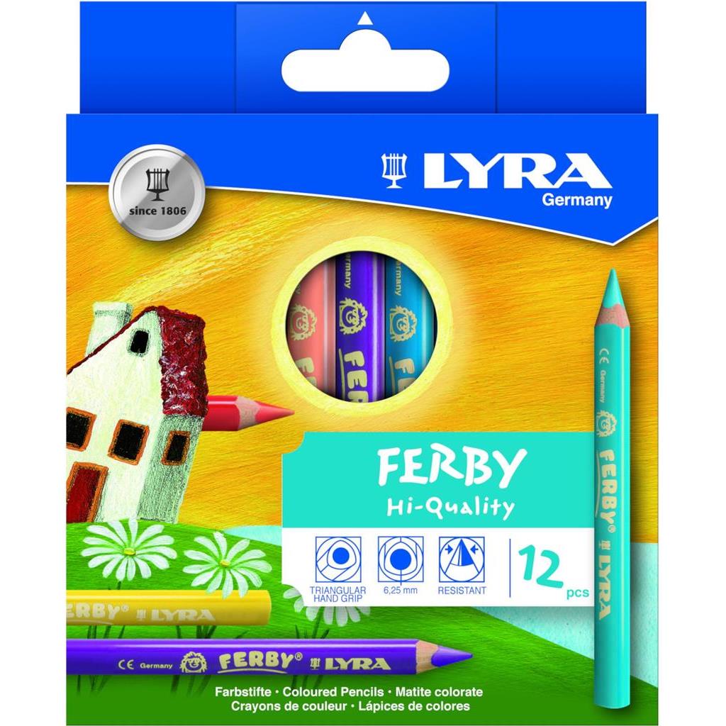 DRVENE BOJICE LYRA FERBY LACQUERED 12 BOJA L3621120