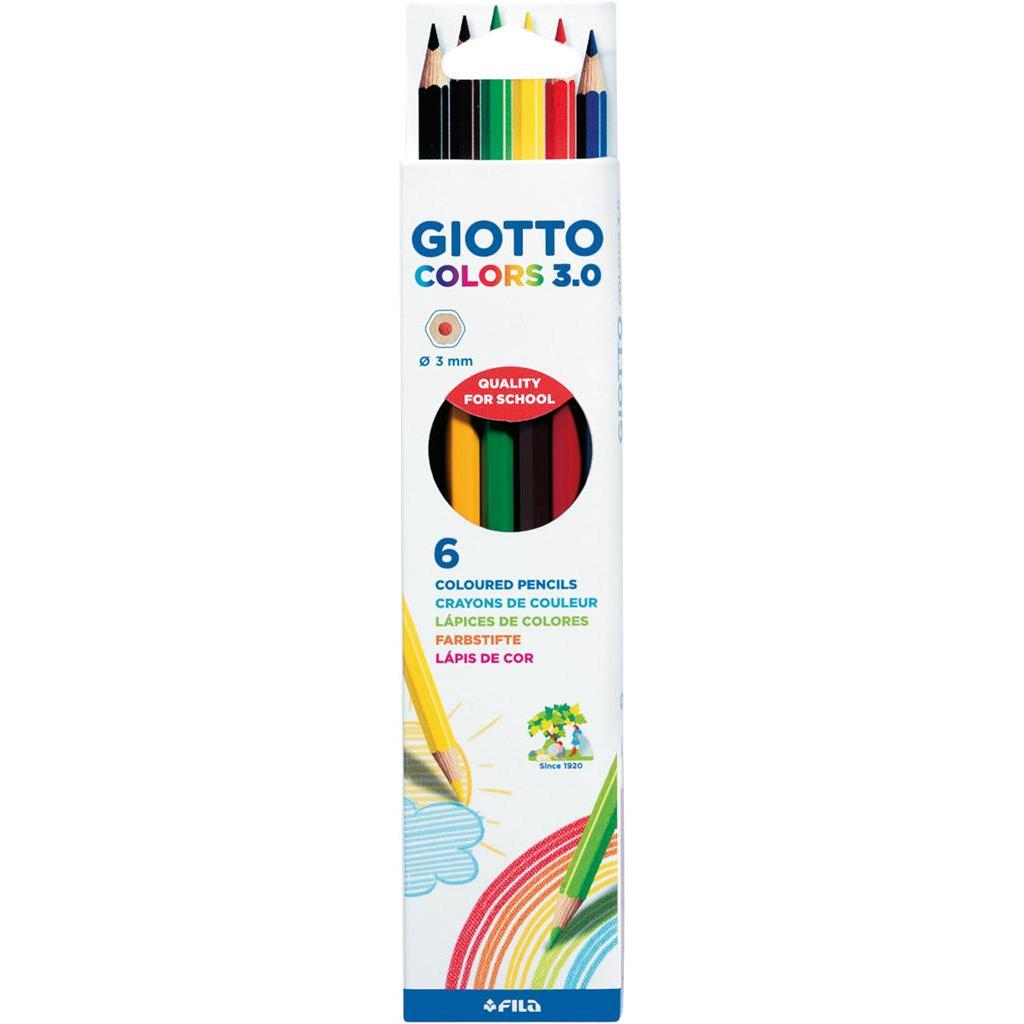 DRVENE BOJICE GIOTTO COLORS 3.0 6 BOJA 276800