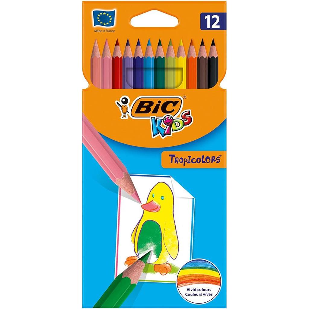 BOJICE BIC KIDS TROPICOLOR 12 BOJA PK12 8325669