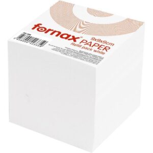 Papir za kocku 9x9x9cm Fornax bijeli, 000000884