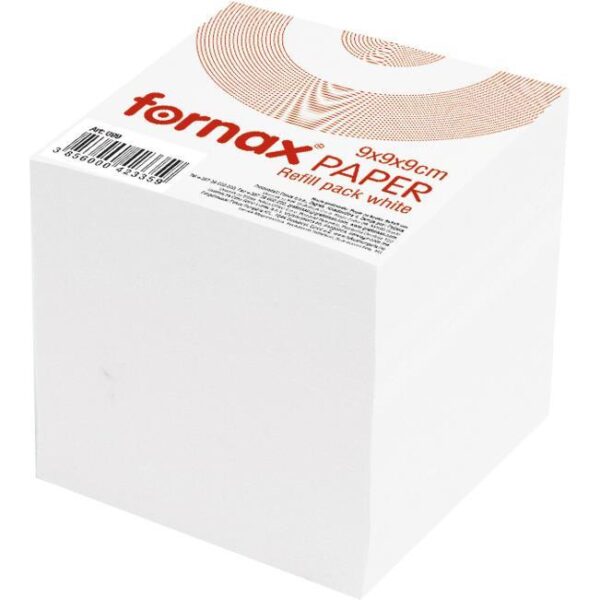 Papir za kocku 9x9x9cm Fornax bijeli, 000000884