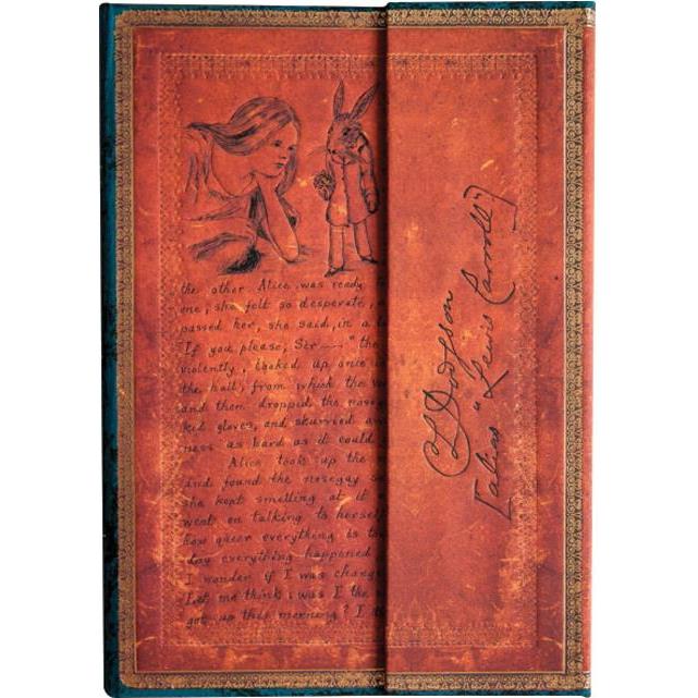 Planer tjedni 2019-18x23cm-ultra verso magnet Lewis Carroll,Alice in Wonderland Paperblanks DE4986-9!!