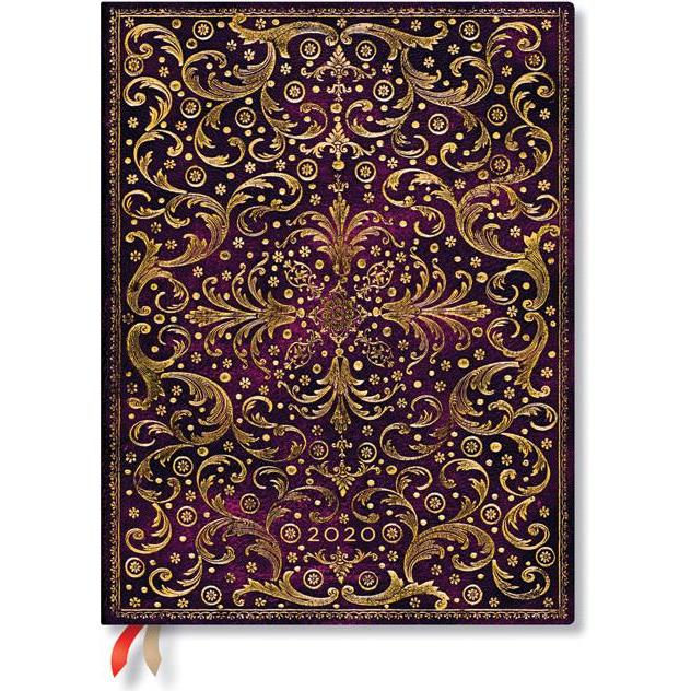 Planer tjedni 2020- 9,5x14cm-mini vertikalni s gumicom Aurelia Paperblanks DE6142-7!!