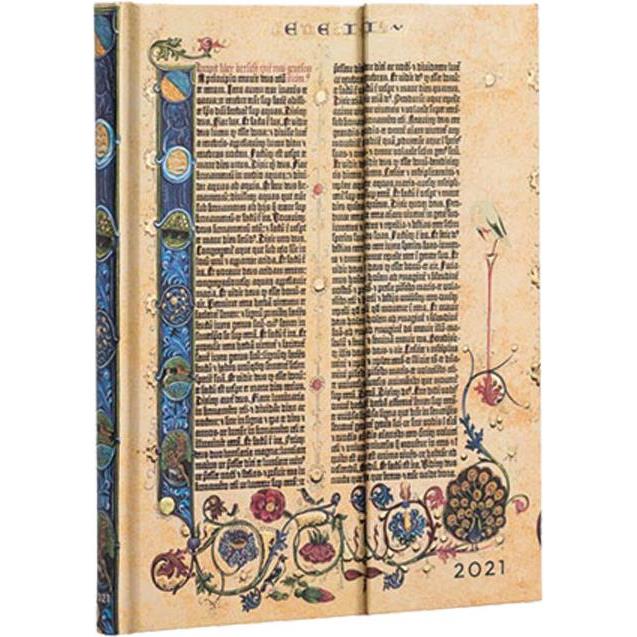 Planer tjedni 2021-18x23cm-ultra horizontalni s magnetom Genesis Paperblanks DE6869-3