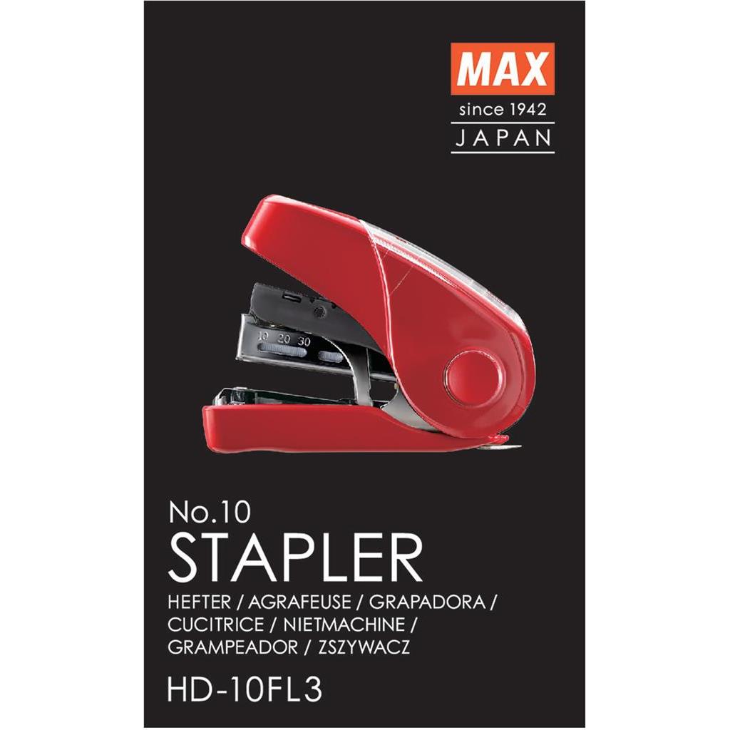 STROJ ZA SPAJANJE MAX PREMIER PACKAGING HD-10FL3 DO 30L CRVENI, HD92347