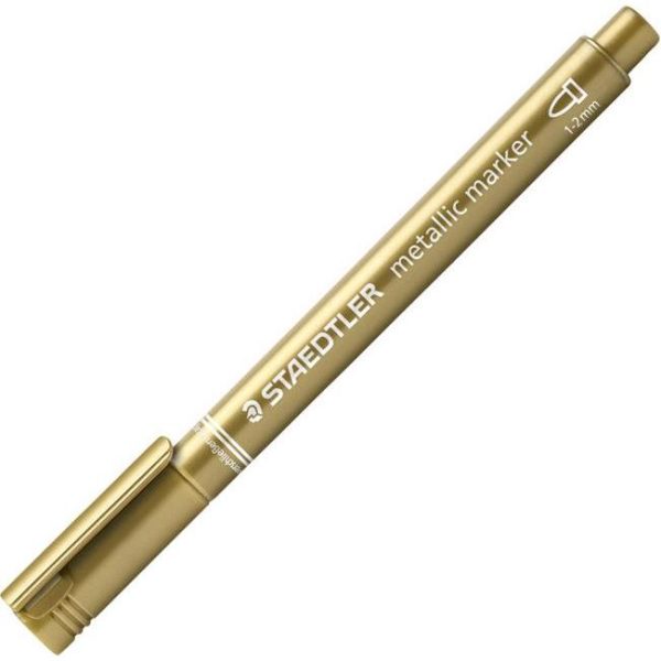 Marker nepermanentni 1-2mm Metallic Staedtler 8323-11 zlatni 9331, 000036537