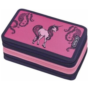 Pernica puna 3zipa 3preklopa Unicorn Day Herlitz
