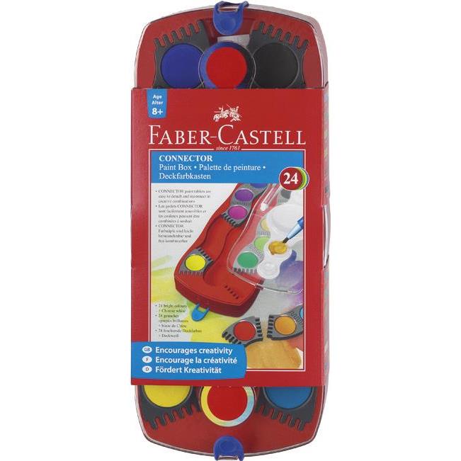 Boja vodena fi 24mm 24boje Connector Faber Castell 125029