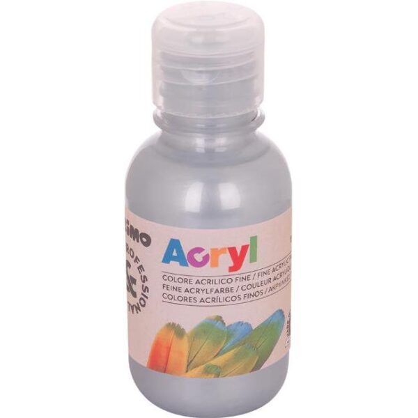 Boja akrilna 125ml CMP.402TA125910 srebrna
