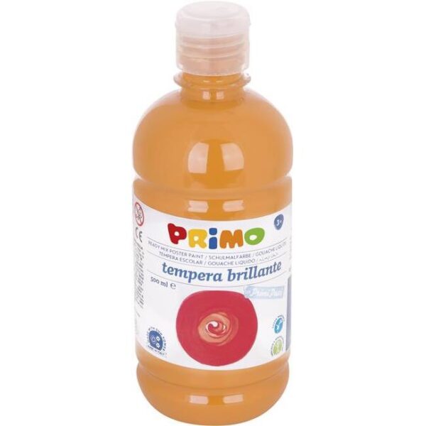 Boja tempera 0,5 litre Primo base CMP.202BR500250 narančasta