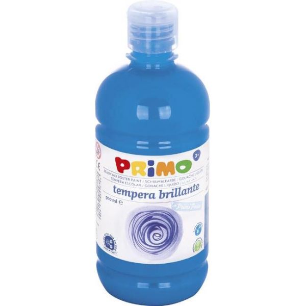 Boja tempera 0,5 litre Primo base CMP.202BR500501 plava cyan