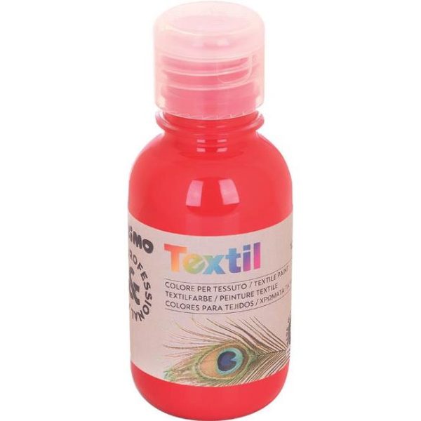 Boja tempera za tekstil 125ml CMP.410TX125300 crvena
