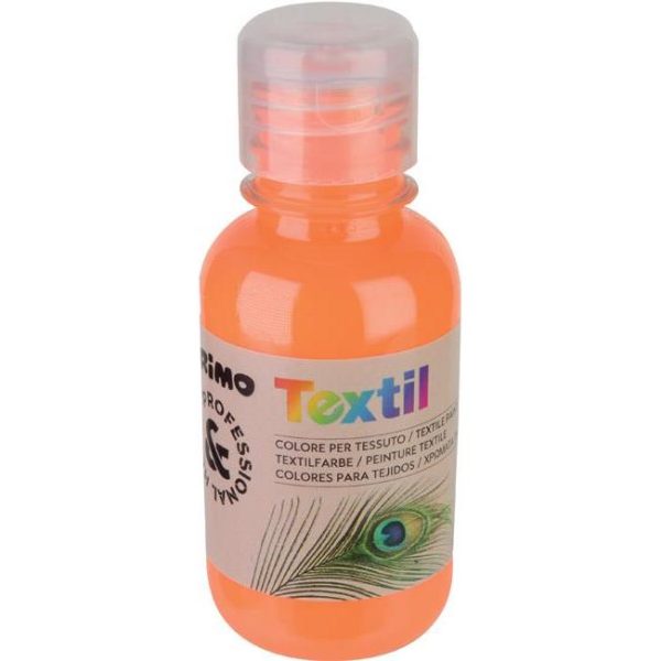 Boja tempera za tekstil 125ml CMP.410TXF125250 fluorescentno narančasta