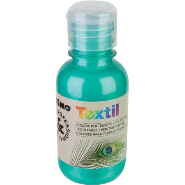 Boja tempera za tekstil 125ml CMP.410TXF125610 fluorescentno zelena