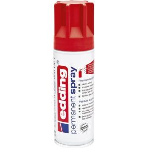 Boja akrilna u spreju 200ml permanentna Edding 10052902 mat crvena