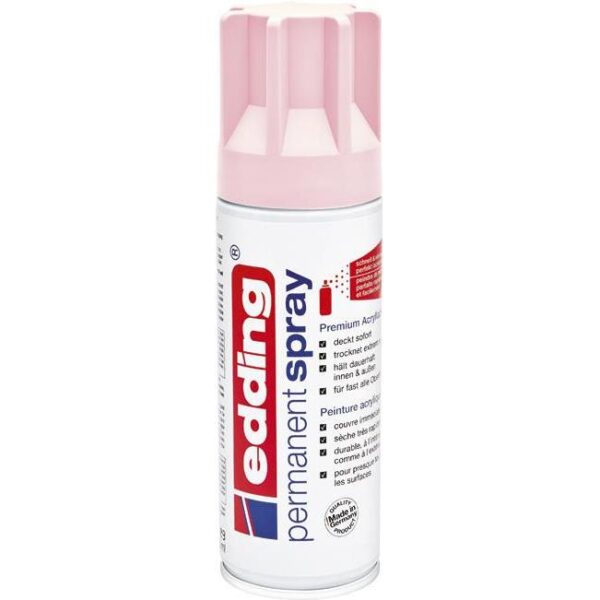 Boja akrilna u spreju 200ml permanentna Edding 10052914 mat pastelno roza