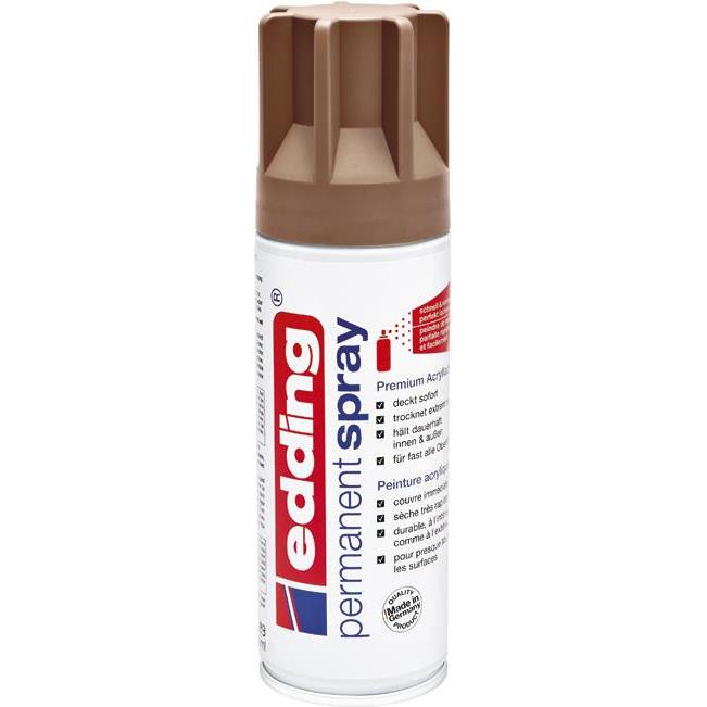 Boja akrilna u spreju 200ml permanentna Edding 10052919 mat boja lješnjaka!!