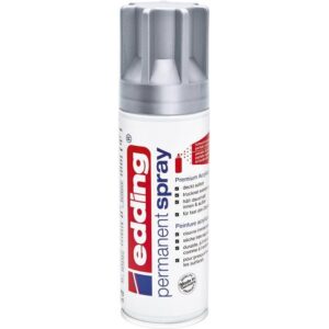 Boja akrilna u spreju 200ml permanentna Edding 10052923 mat srebrna