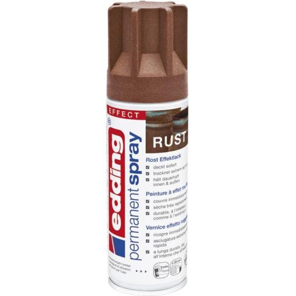 Boja akrilna u spreju 200ml permanentna Edding 10152936 smeđa (rustikalni efekt)