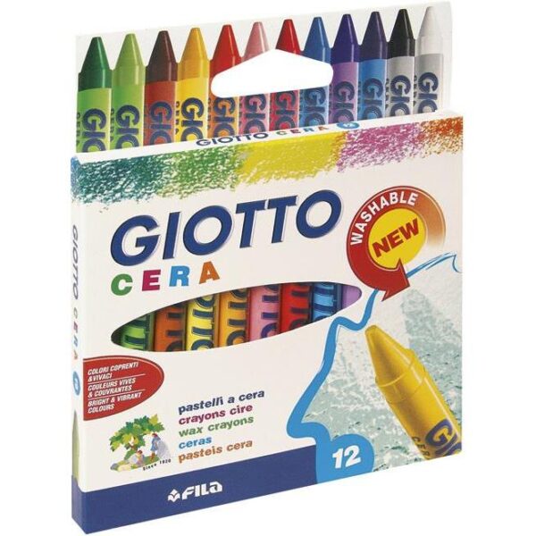 Boje voštane 12boja Giotto Fila 2812 blister