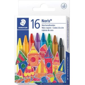 Boje voštane 16boja kartonska kutija Noris club Staedtler 220NC16, 000035453