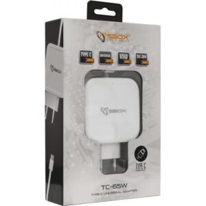 SBOX punjač type-C TC-65W / 65W