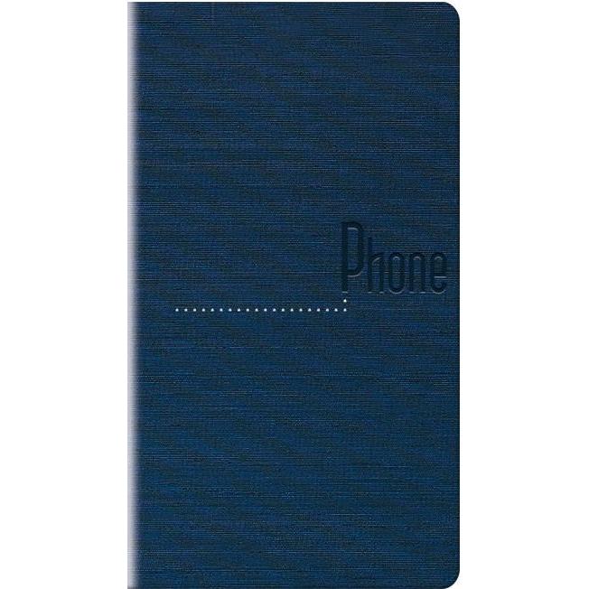 Adresar telefonski 70x136mm A-Ž India 992 tamno plavi