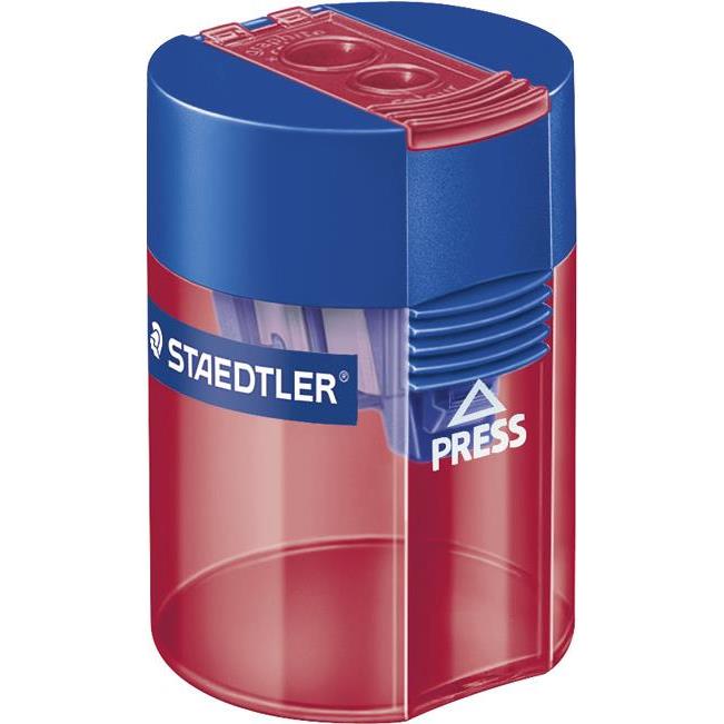 Šiljilo metalno s pvc kutijom 2rupe Staedtler 512006