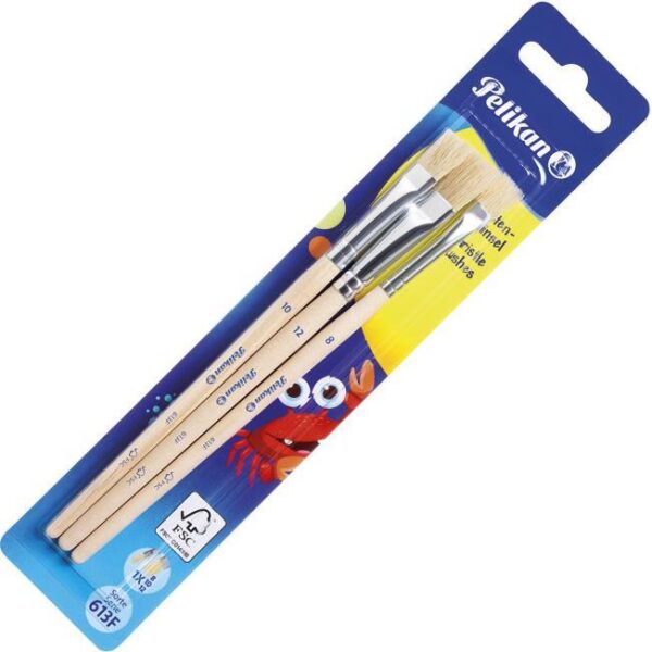 Kist za tempere 613F/8,10,12 Pelikan 700375 blister, 000036142