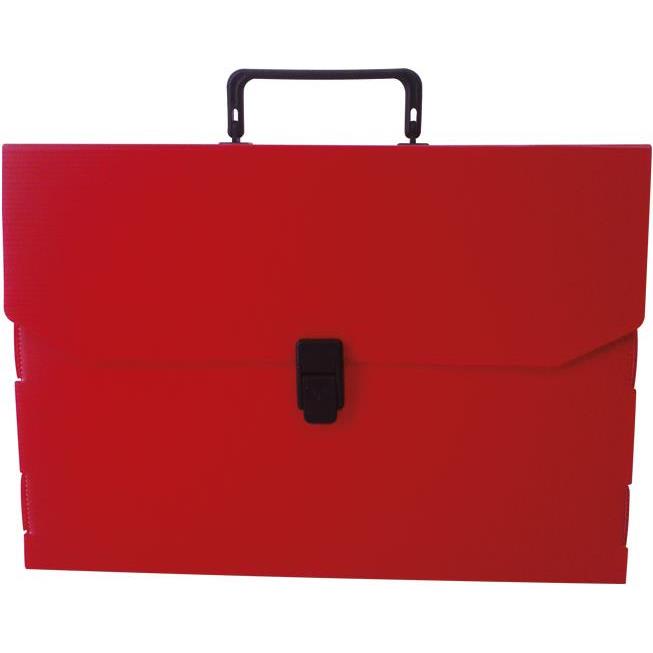 Torba-kofer pp-tvrdi 380x270x50mm Dispaco EURO5 crvena